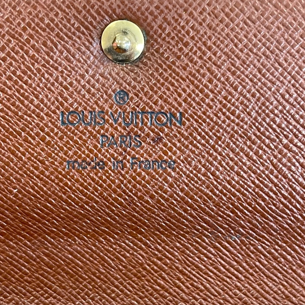 LOUIS VUITTON Monogram Pochette Porte-Monnaie Long Wallet M61725 Brown- Preowned - Picture 10 of 16